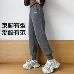 笛莎 女童裤子春季装洋气26青少年儿童中大童裤子女孩春季洋气束脚裤