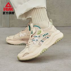 匹克 潮流复古老爹鞋秋季网面透气厚底缓震女式休闲运动鞋子