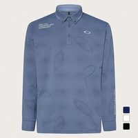 OAKLEY 日本直邮OAKLEY 男士长袖高尔夫衬衫 秋冬 运动上衣速干