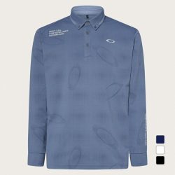 OAKLEY 日本直邮OAKLEY 男士长袖高尔夫衬衫 秋冬 运动上衣速干