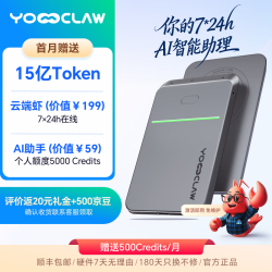 YOOOCLAW-AI记忆卡 AI录音卡C·ONE智能助理 openclaw云龙虾套餐AI秘书办公效率工具
