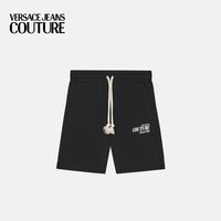 VERSACE JEANS COUTURE 女士印花棉质平纹针织短裤