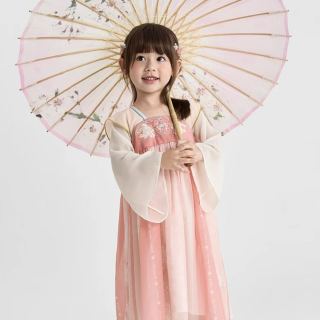 巴拉巴拉 汉服连衣裙新中式国风襦裙