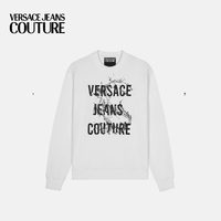 VERSACE JEANS COUTURE 男士印花棉质平纹针织运动衫