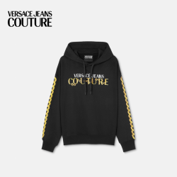 VERSACE JEANS COUTURE 男士Chain Logo连帽衫