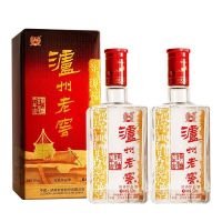 泸州老窖 六年窖头曲52度500ml*2瓶浓香型白酒自饮正品送礼