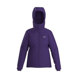 ARC'TERYX 欧洲直邮ARCTERYX始祖鸟 ATOM女士紫色尼龙连帽外套