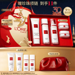巴黎欧莱雅 欧莱雅 复颜洁面水乳套装 复颜洁面125ml+复颜柔肤水130ml+复颜紧致乳110ml