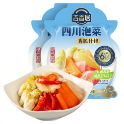 吉香居 四川泡菜 爽脆什锦 640g （plus会员免运费）