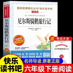尼尔斯骑鹅旅行记原著完整版六年级下册课外书必读正版的经典书目