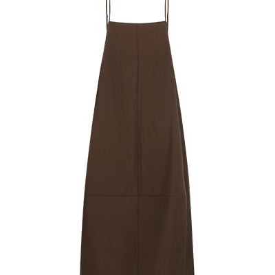 ZARA 女士吊带直筒连衣裙