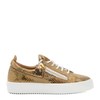 GIUSEPPE ZANOTTI 女士蟒蛇纹印花皮革低帮运动鞋 RW20001