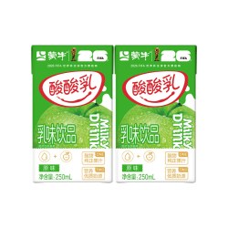 蒙牛 酸酸乳草莓味/原味250ml×2包
