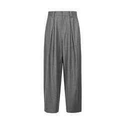 LESS 冬通勤职场松弛高智感都市宽松西装长裤含山羊绒女2PBE1515H