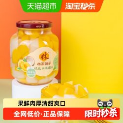 林家铺子 黄桃椰果双色水果罐头