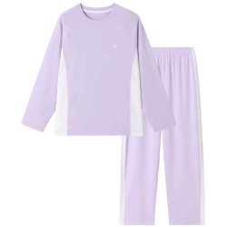 navigare 莫代尔棉儿童家居服空调服长袖长裤睡衣套装