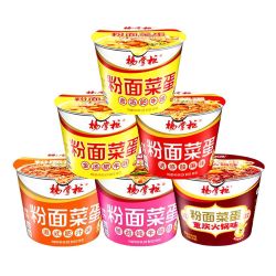 杨掌柜 粉面菜蛋 6口味 共6桶