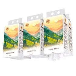 清风 抽纸悬挂式纸巾1000张 4层250抽*10提整箱装