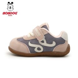 BOBDOG HOUSE 巴布豆小童宝宝鞋子春秋防滑婴儿童鞋软底机能学步鞋