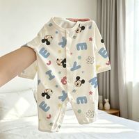 百亿补贴：迪士尼 婴儿连体衣长袖新生儿纯棉萌趣哈衣春秋季男女宝宝爬服睡衣