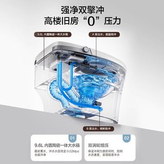箭牌 AKE1183-A 泡沫盾双泵增压智能马桶