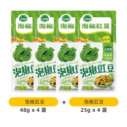 吉香居 榨菜真芯 甜辣味 100g*4袋