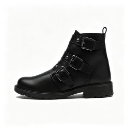 Clarks 黑色女士短靴秋季简约百搭舒适轻便 黑色 36