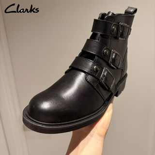 Clarks 其乐 女士短靴 黑色 36