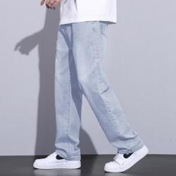 增致牛仔 男士牛仔裤男2025春季美式高街休闲宽松青少年阔腿裤子男
