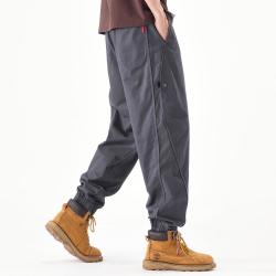 Dickies 春秋款抽绳工装束脚裤男潮牌拼接阔腿休闲裤子男