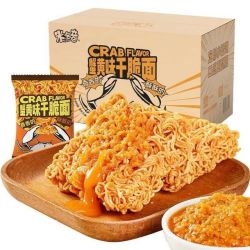 米多奇 蟹黄味干脆面 70包980g