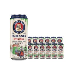 保拉纳 小麦白啤 500ml 24听