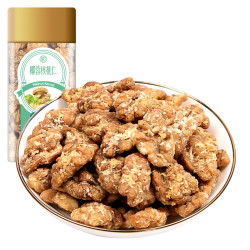 姚生记 【姚生记】 椰蓉大核桃仁138g 休闲零食松香酥脆甜蜜核桃仁小吃美食罐装