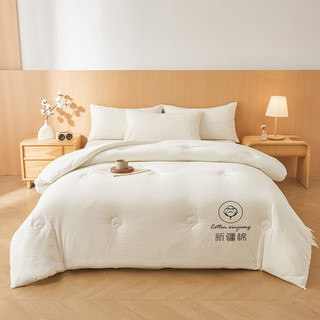 CIBOAKIEIG 新疆A类母婴级棉花被 奶白 150cm*200cm 4斤