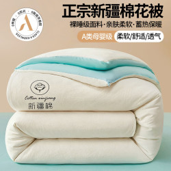 100%新疆A类母婴级棉花被6斤 150cm*200cm