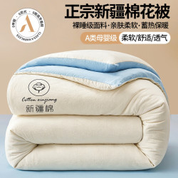 100%新疆A类棉花被6斤 150cm*200cm