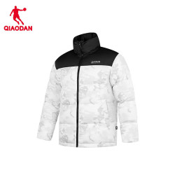 乔丹 保暖防泼水羽绒服 QXLGM3254040 充绒量约194±5g