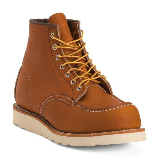 经典款：RED WING 男士 超宽版系带皮靴