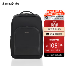 新秀丽 NV6*09009 双肩包 黑色