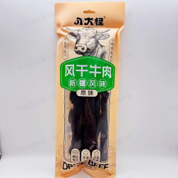 八大怪 新疆八大怪原味手撕风干牛肉干500g*1袋