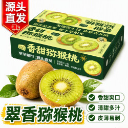 京觅 陕西翠香猕猴桃 24粒单果90-110g 应季新鲜水果 源头直发