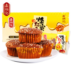 鑫炳记 蜂蜜红枣糕750g×2箱W