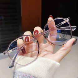 透紫色超轻眼镜框女近视可配度数素颜神器网上配防蓝光显脸小眼睛