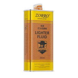ZORRO 355ML打火机燃油金装ZP通用高端煤油防风打火机耗材