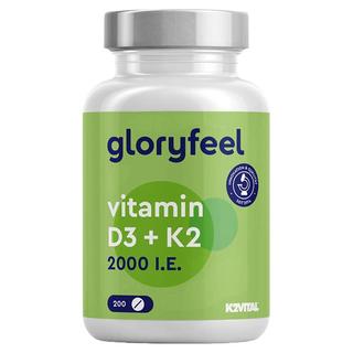 GloryFeel 拜耳 GloryFeel D3K2 维生素D3 2000IU