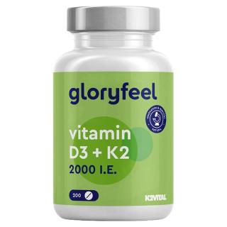 GloryFeel 拜耳 GloryFeel D3K2 维生素D3 2000IU