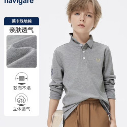 navigare 意大利小帆船童装儿童长袖打底上衣 多色多尺码可选