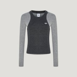 adidas 滔搏adidas阿迪达斯三叶草女子运动休闲舒适针织套头衫LE9666