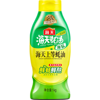 海天 薄盐上等蚝油 1kg 挤挤装