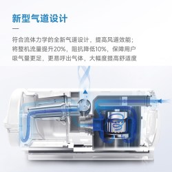 鱼跃 双水平心肺呼吸机家用老人排二氧化碳睡眠止鼾器肺气肿825ST